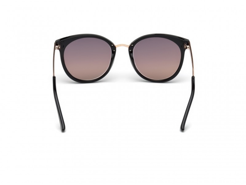 Occhiali da sole Guess GU7459 (05Z) colore nero/altro forma rotondo lenti viola grad. e/o specchiato
