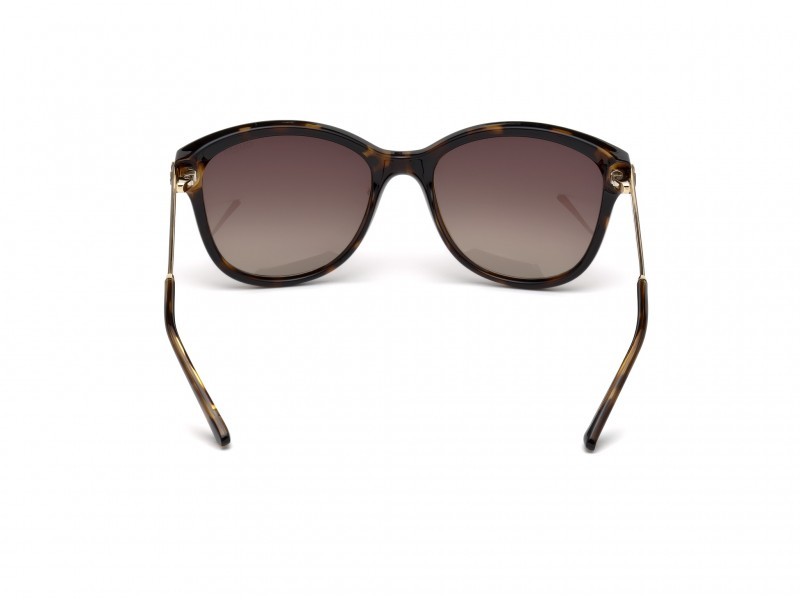 Occhiali da sole Guess GU7469 (52F) colore avana scura forma geometrico lenti marrone grad.