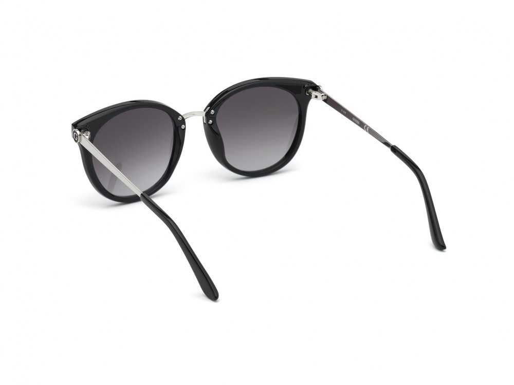 Sonnenbrillen Guess GU7688 (01B) farbe nero lucido  form rund gläser fumo grad.