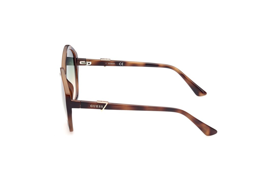 Sonnenbrillen Guess GU7813 (53P) farbe avana bionda form geometrisch gläser verde grad.