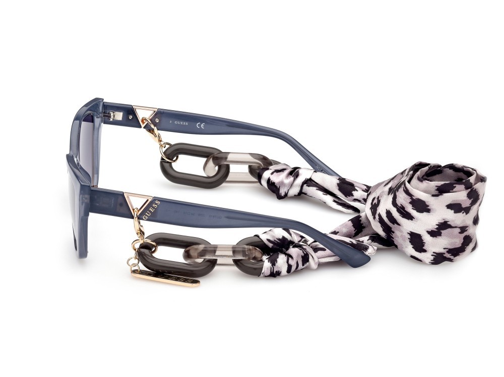Sonnenbrillen Guess GU7816 (20W) farbe grigio / altro form cat-eye gläser blu grad.