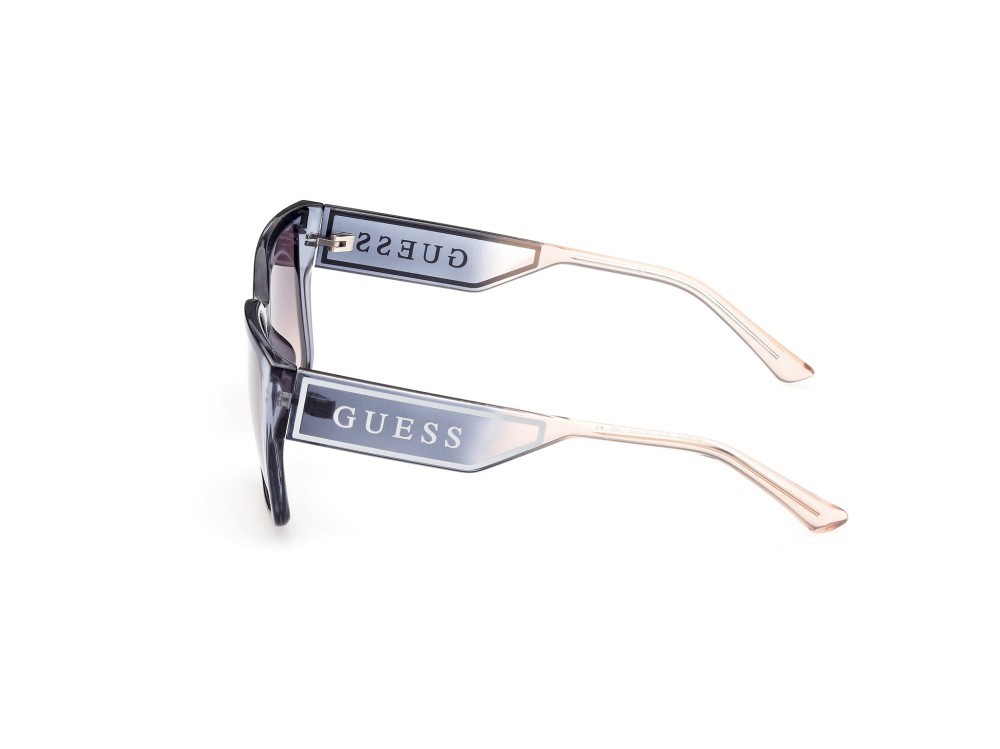 Occhiali da sole Guess GU7818 (92B) colore blu / altro forma quadrato lenti fumo grad.