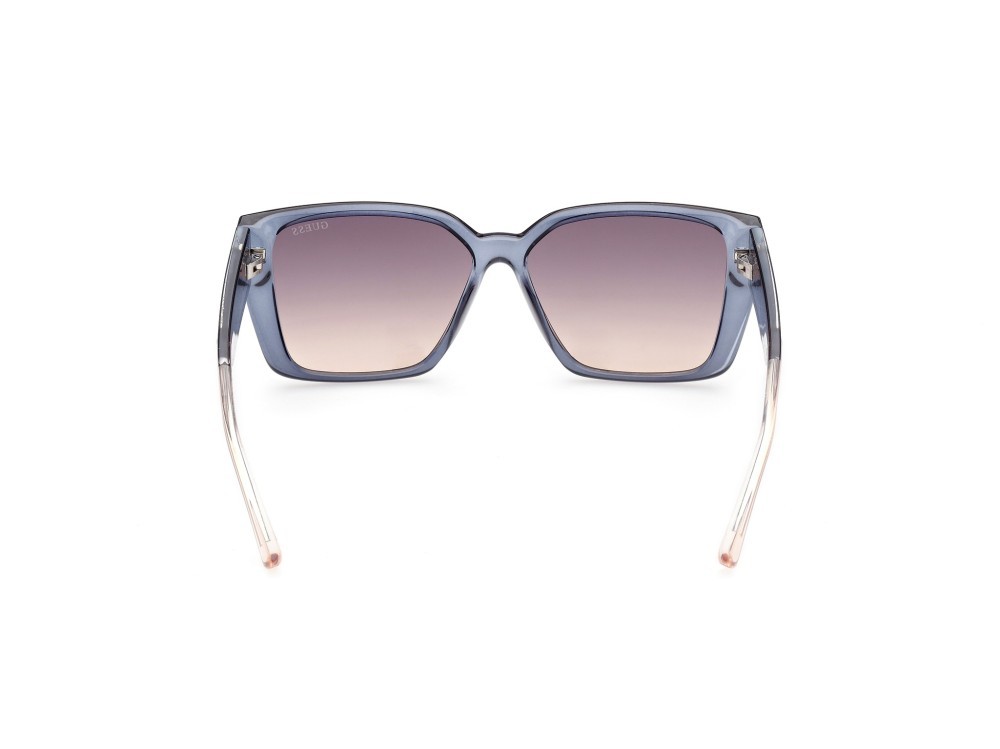 Occhiali da sole Guess GU7818 (92B) colore blu / altro forma quadrato lenti fumo grad.