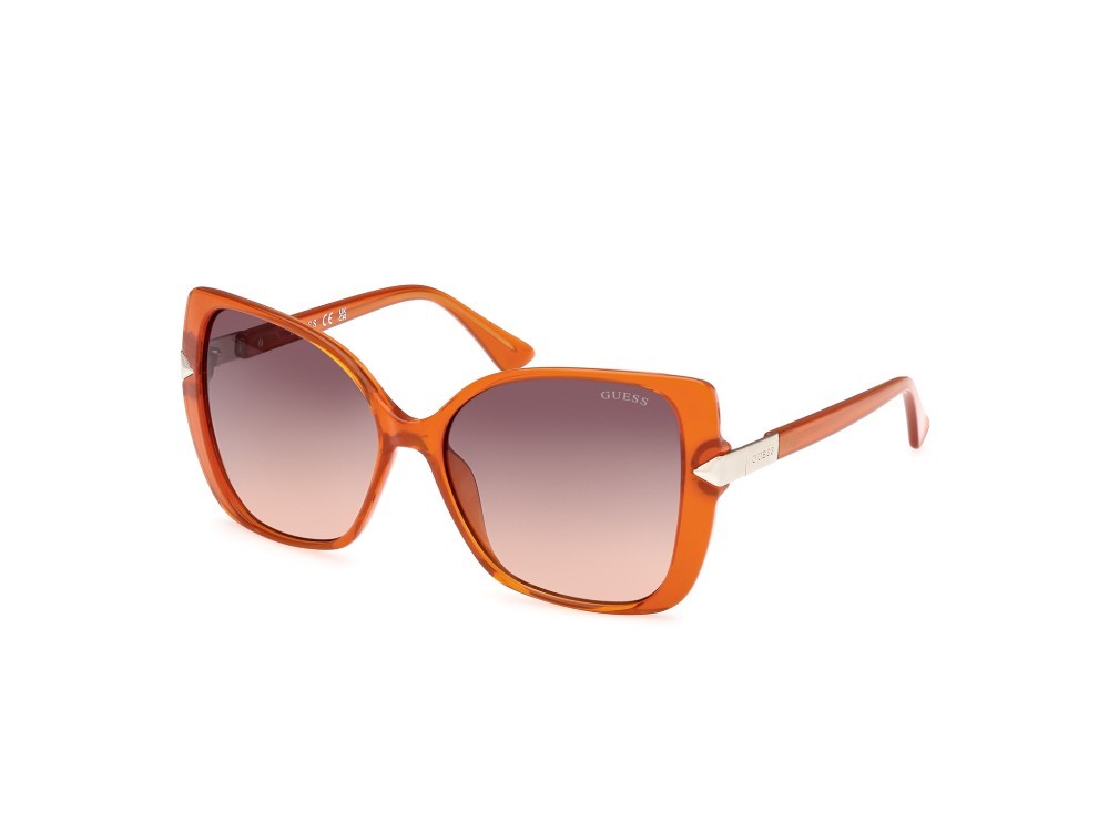 Sonnenbrillen Guess GU7820 (44F) farbe arancio / altro form schmetterling gläser marrone grad.