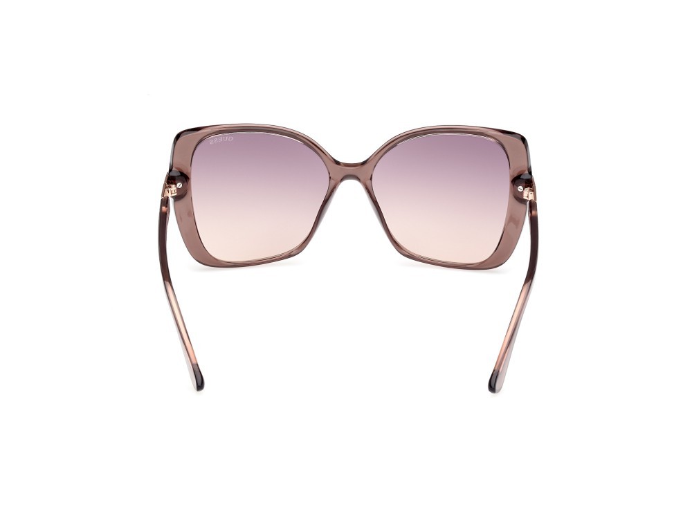 Occhiali da sole Guess GU7820 (59Z) colore beige / altro forma farfalla lenti viola grad. e/o specchiato