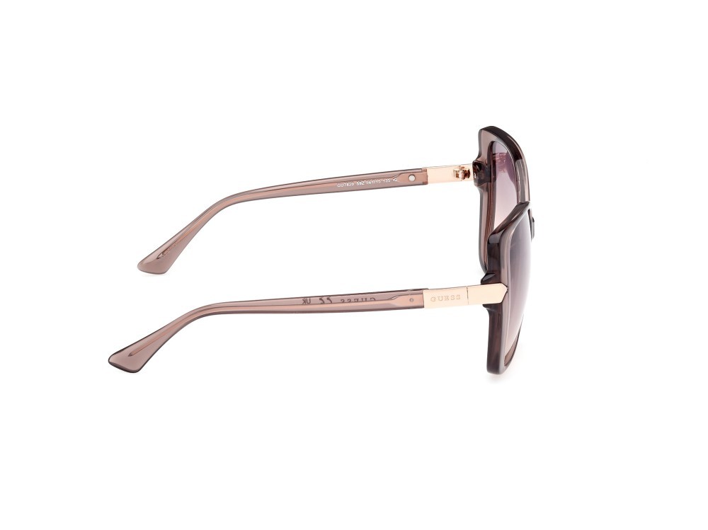 Occhiali da sole Guess GU7820 (59Z) colore beige / altro forma farfalla lenti viola grad. e/o specchiato