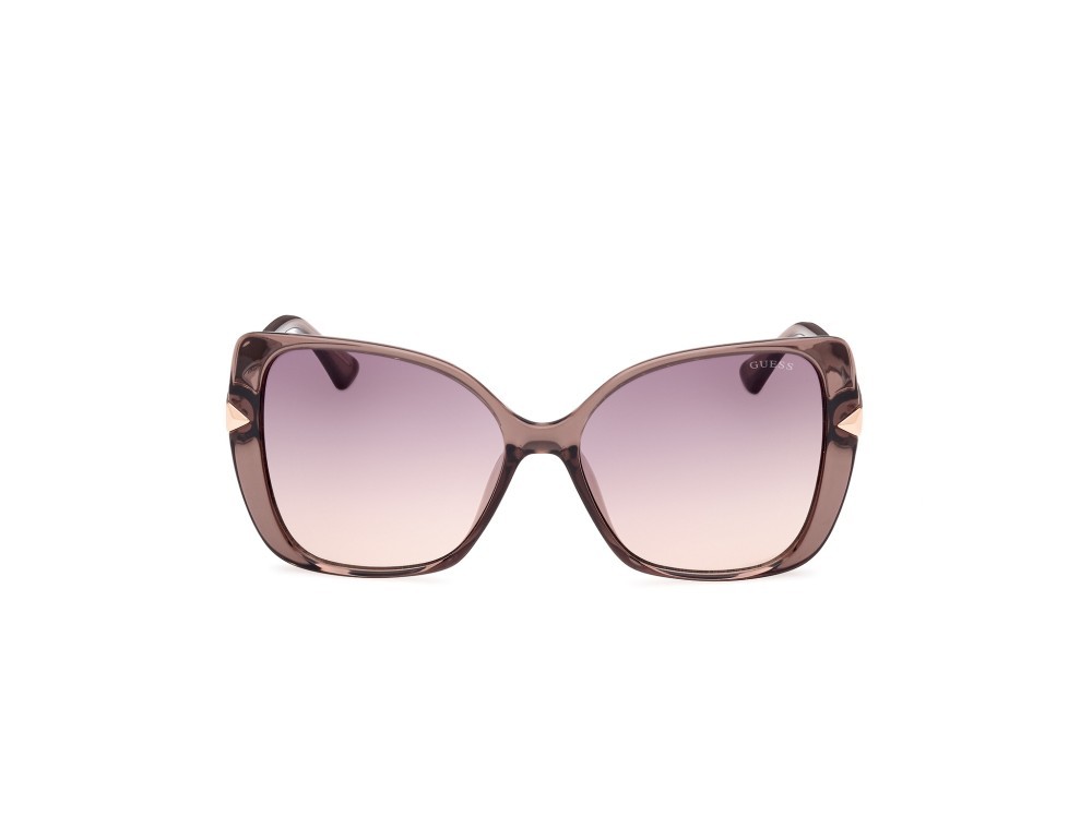 Occhiali da sole Guess GU7820 (59Z) colore beige / altro forma farfalla lenti viola grad. e/o specchiato