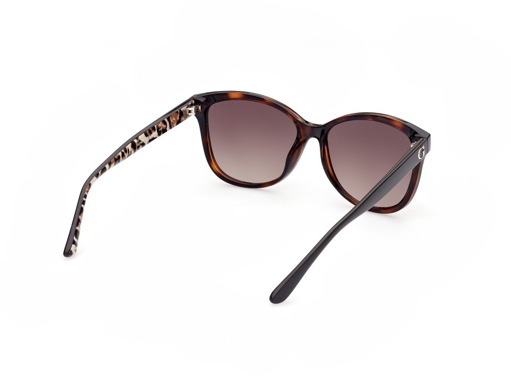 Occhiali da sole Guess GU7828 (52F) colore avana scura forma quadrato lenti marrone grad.