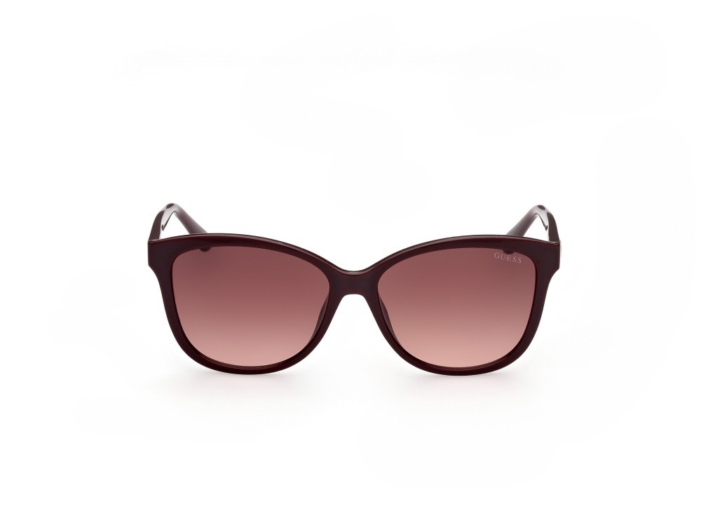 Sonnenbrillen Guess GU7828 (69F) farbe bordeaux lucido form quadratisch gläser marrone grad.