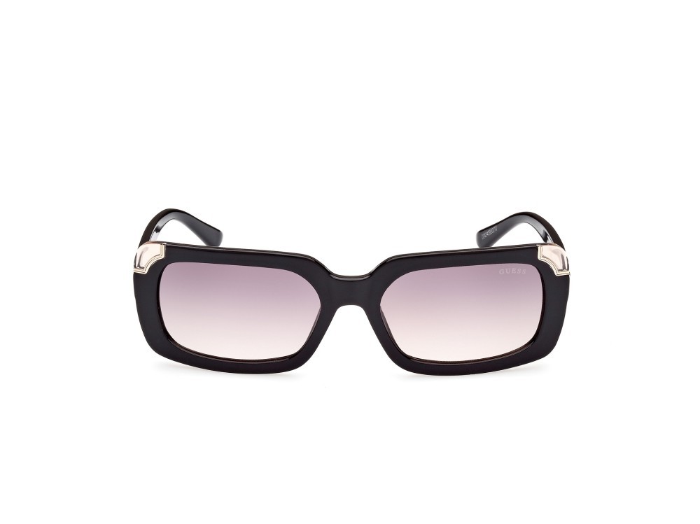 Occhiali da sole Guess GU7841 (01B) colore nero lucido forma rettangolare lenti fumo grad.