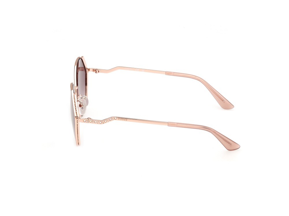 Sonnenbrillen Guess GU7842-S (28Z) farbe oro rosè form geometrisch gläser viola sfumato