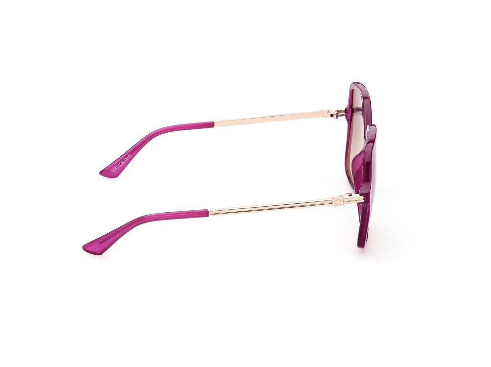 Sonnenbrillen Guess GU7845 (81Z) farbe viola lucido form quadratisch gläser viola grad. e/o specchiato