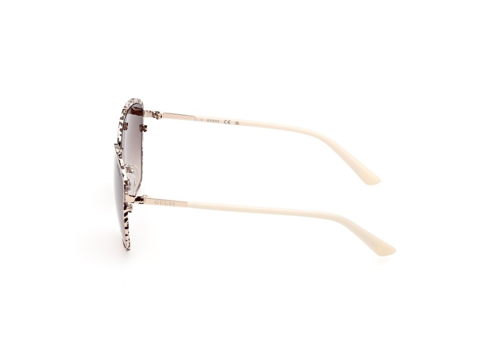 Occhiali da sole Guess GU7848 (33F) colore oro / altro forma quadrato lenti marrone grad.