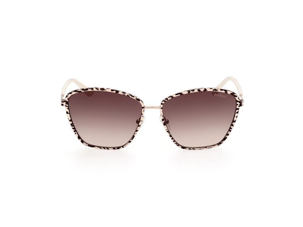 Occhiali da sole Guess GU7848 (33F) colore oro / altro forma quadrato lenti marrone grad.