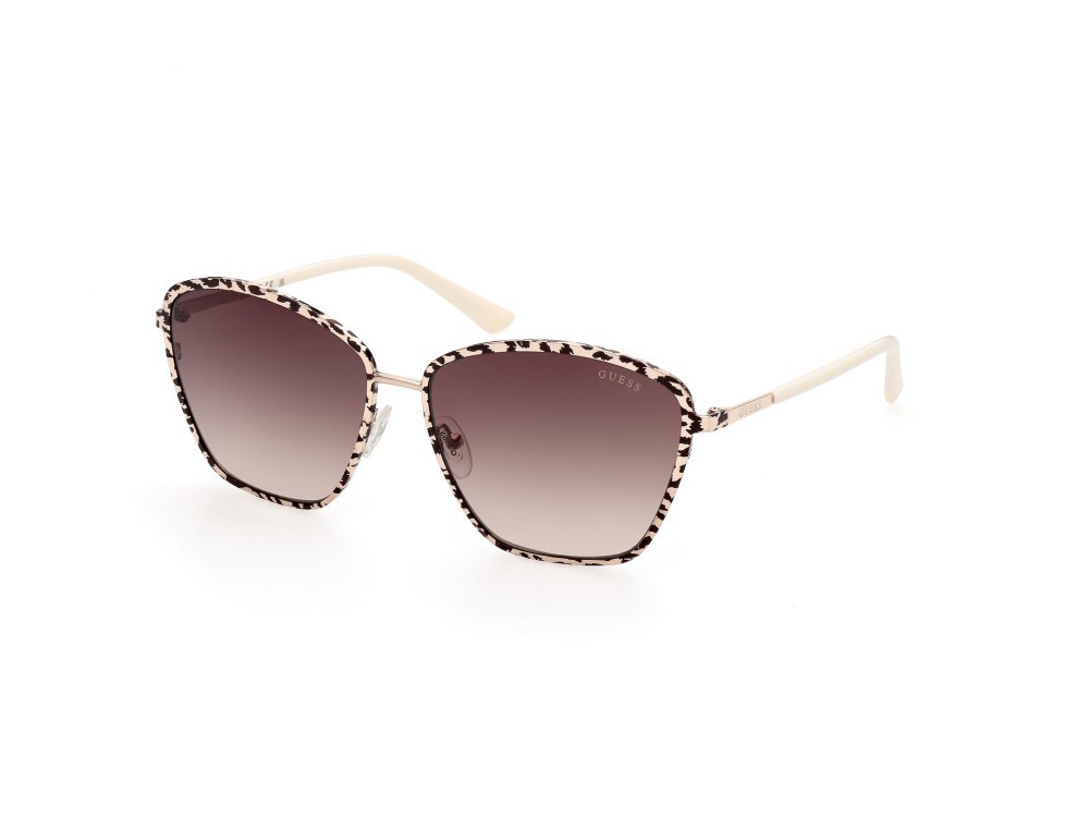 Occhiali da sole Guess GU7848 (33F) colore oro / altro forma quadrato lenti marrone grad.