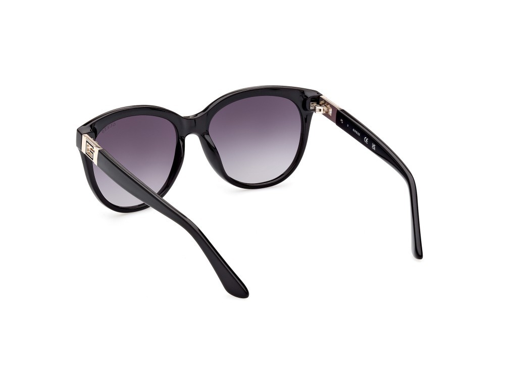 Sonnenbrillen Guess GU7850 (01B) farbe nero lucido form rund gläser fumo grad.