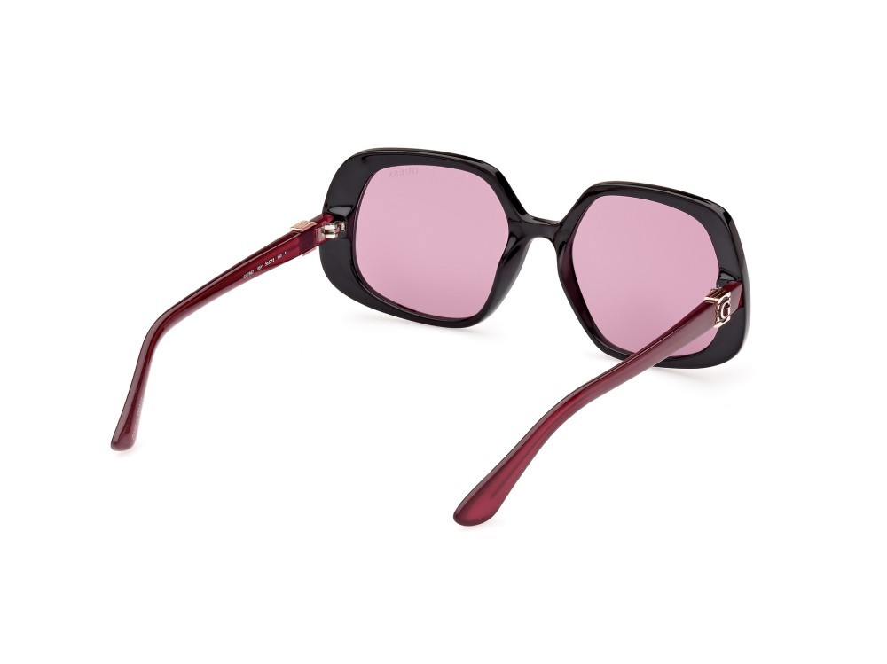 Sonnenbrillen Guess GU7862 (05Y) farbe nero / altro form geometrisch gläser viola