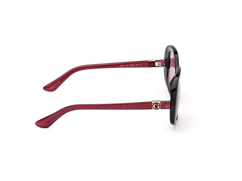 Sonnenbrillen Guess GU7862 (05Y) farbe nero / altro form geometrisch gläser viola