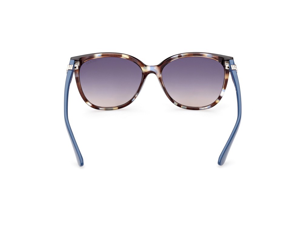 Occhiali da sole Guess GU7864 (92B) colore blu / altro forma rotondo lenti fumo grad.