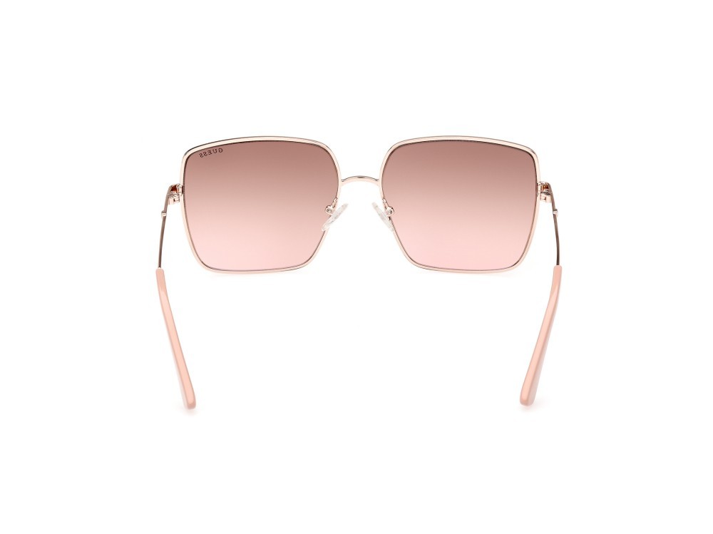 Occhiali da sole Guess GU7866 (32F) colore oro forma quadrato lenti marrone grad.
