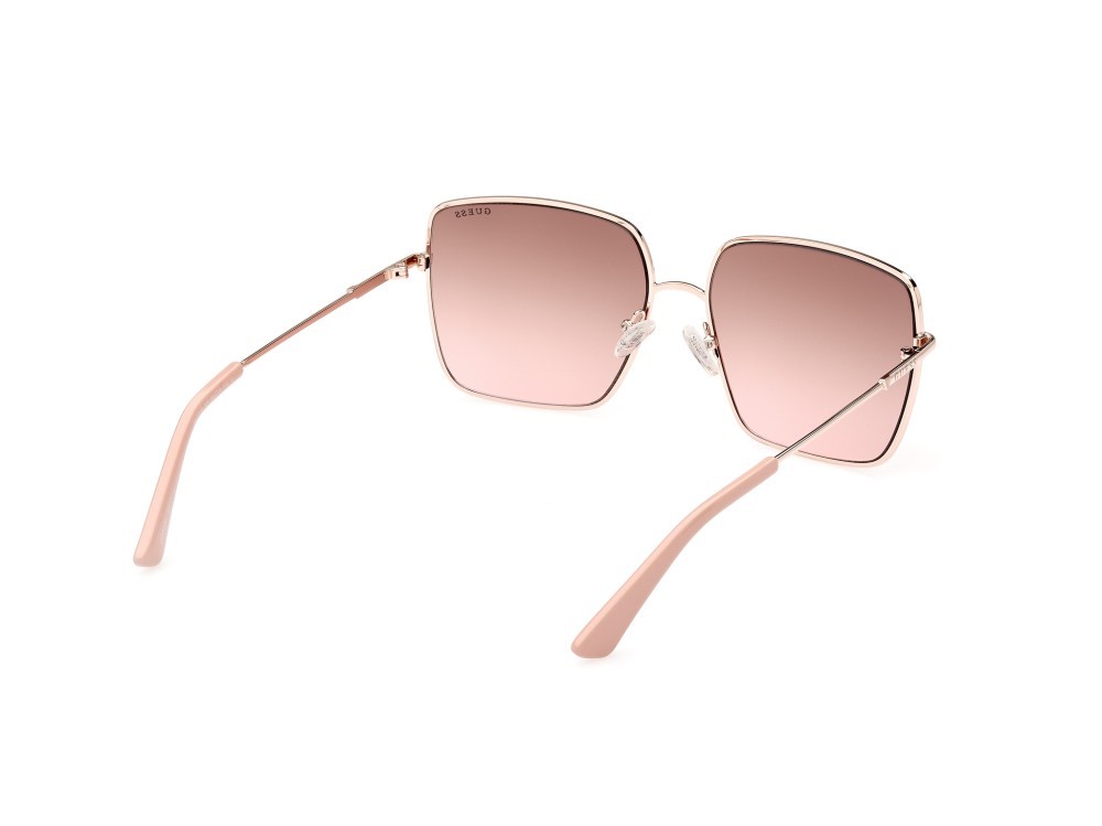 Occhiali da sole Guess GU7866 (32F) colore oro forma quadrato lenti marrone grad.