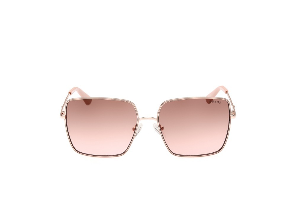 Occhiali da sole Guess GU7866 (32F) colore oro forma quadrato lenti marrone grad.