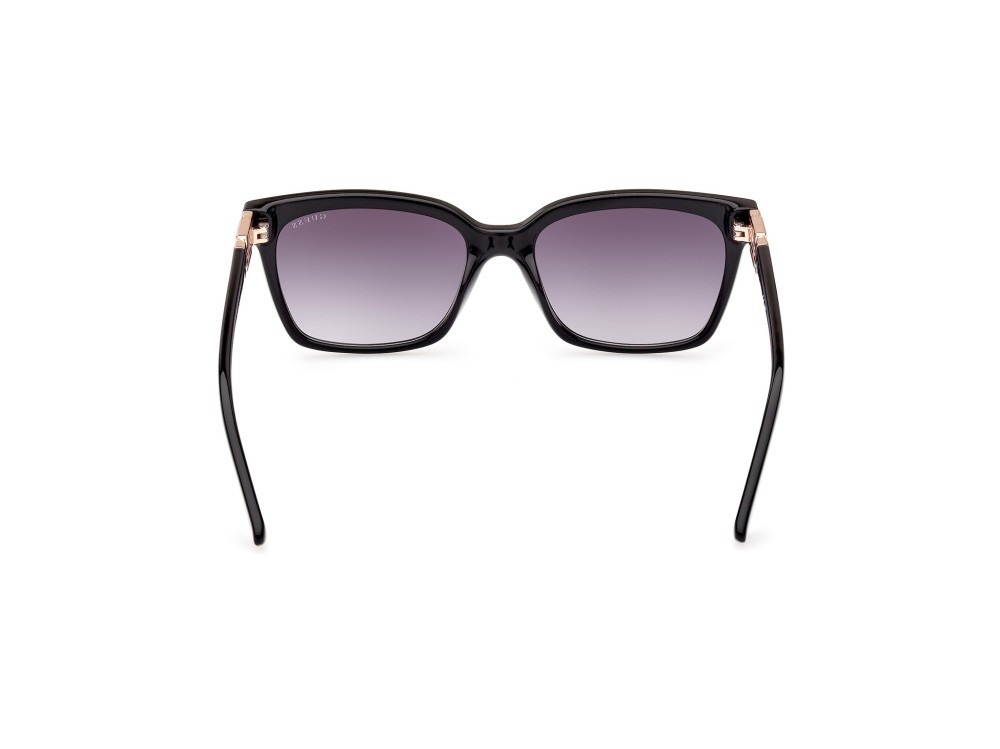 Occhiali da sole Guess GU7869 (01B) colore nero lucido forma rettangolare lenti fumo grad.
