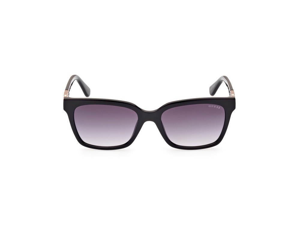 Occhiali da sole Guess GU7869 (01B) colore nero lucido forma rettangolare lenti fumo grad.