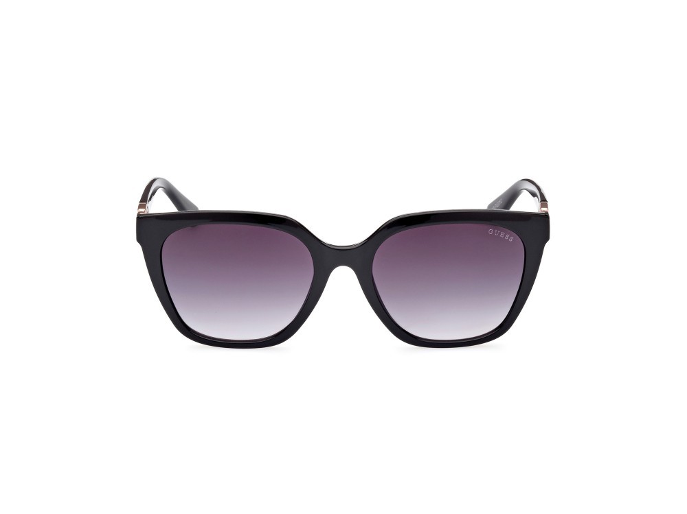 Occhiali da sole Guess GU7870 (01B) colore nero lucido forma quadrato lenti fumo grad.