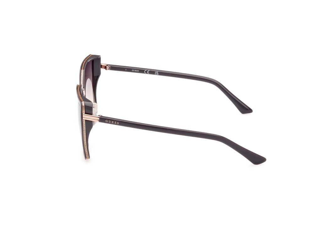 Occhiali da sole Guess GU7871 (20B) colore grigio / altro forma farfalla lenti fumo grad.