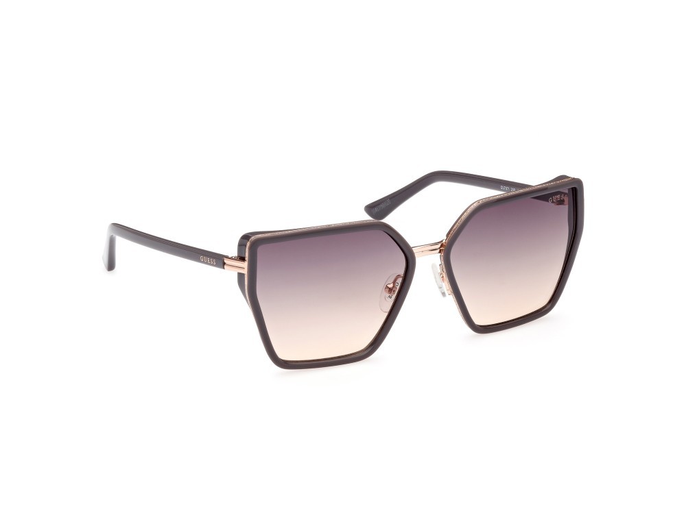 Occhiali da sole Guess GU7871 (20B) colore grigio / altro forma farfalla lenti fumo grad.