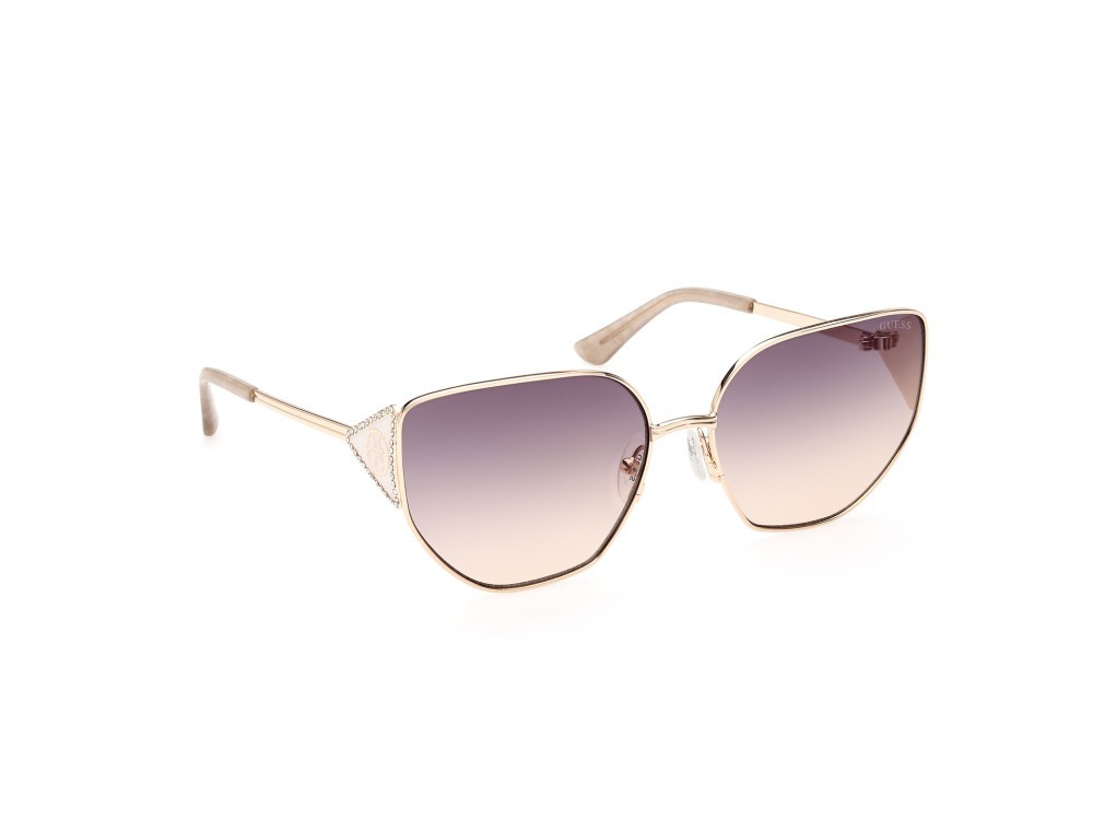 Sonnenbrillen Guess GU7875 (33B) farbe oro / altro form geometrisch gläser fumo grad.
