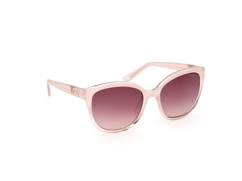 Occhiali da sole Guess GU7877 (74T) colore rosa / altro forma rotondo lenti bordeaux grad.