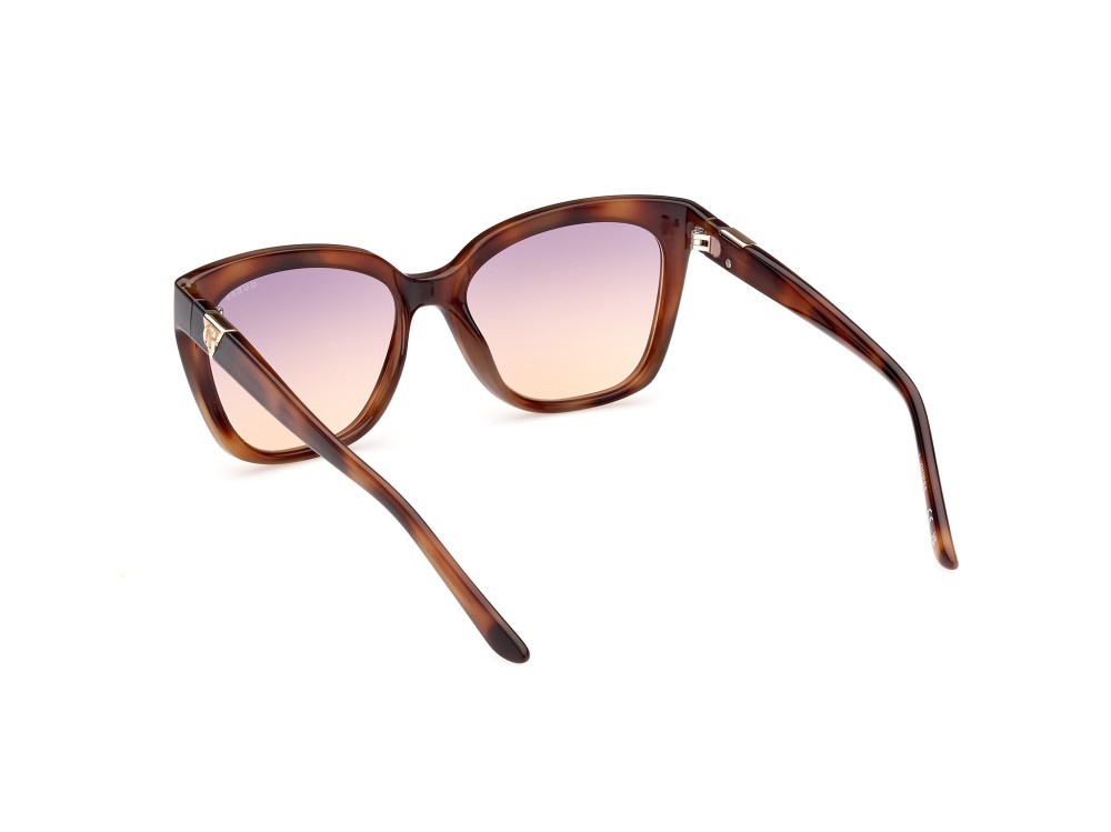 Sonnenbrillen Guess GU7878 (53Z) farbe avana bionda form quadratisch gläser specchiato