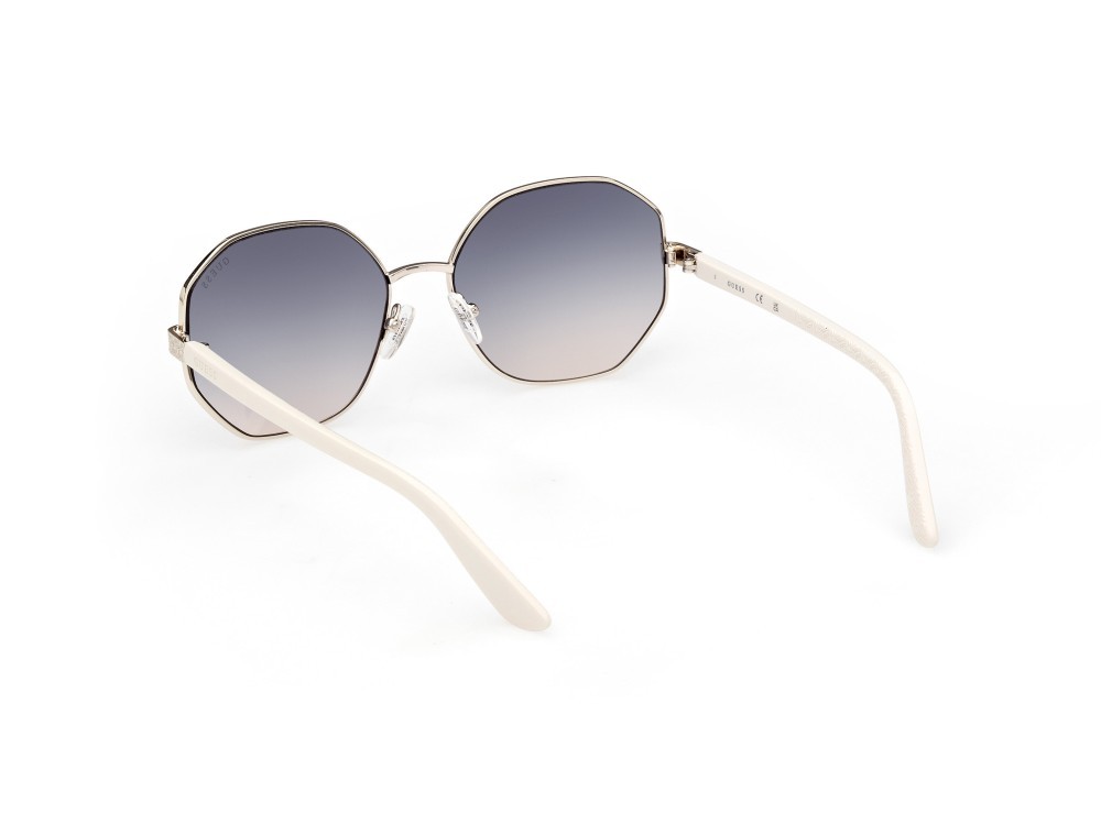 Sonnenbrillen Guess GU7880-H (21W) farbe bianco  form geometrisch gläser blu grad.