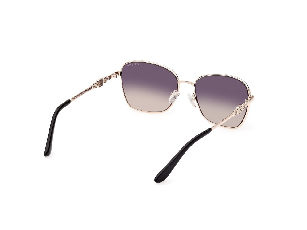 Occhiali da sole Guess GU7884 (33B) colore oro / altro forma farfalla lenti fumo grad.