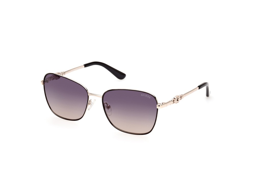 Occhiali da sole Guess GU7884 (33B) colore oro / altro forma farfalla lenti fumo grad.