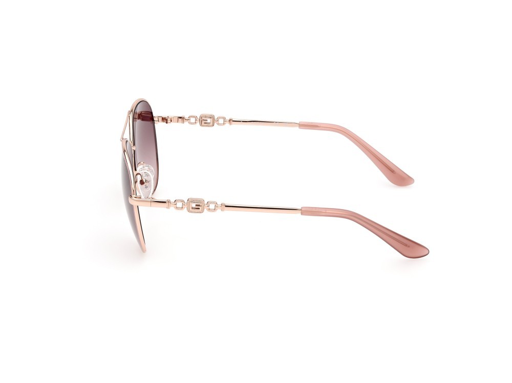 Occhiali da sole Guess GU7885-H (74F) colore rosa / altro forma aviator lenti marrone grad.