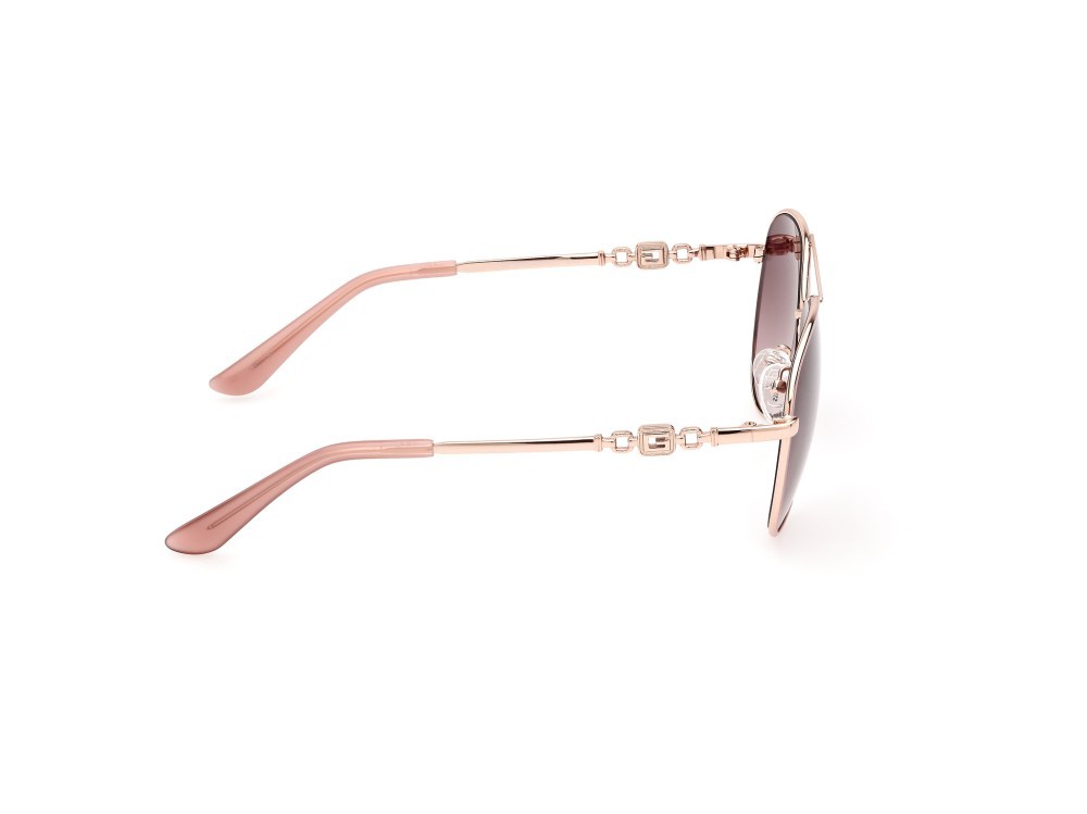 Occhiali da sole Guess GU7885-H (74F) colore rosa / altro forma aviator lenti marrone grad.