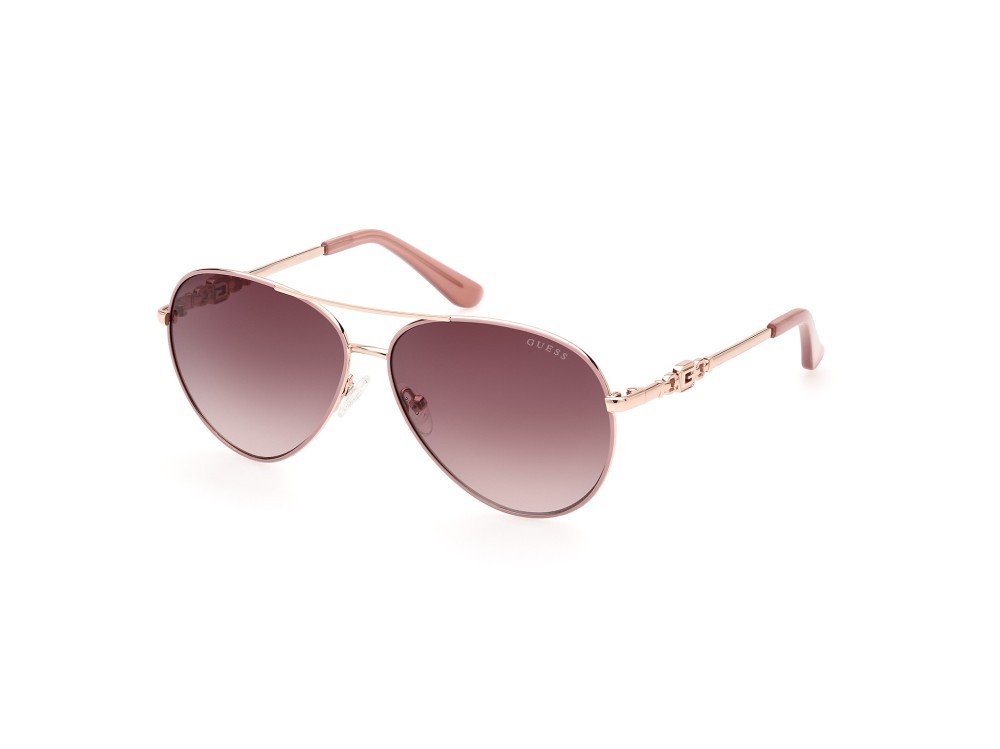 Occhiali da sole Guess GU7885-H (74F) colore rosa / altro forma aviator lenti marrone grad.
