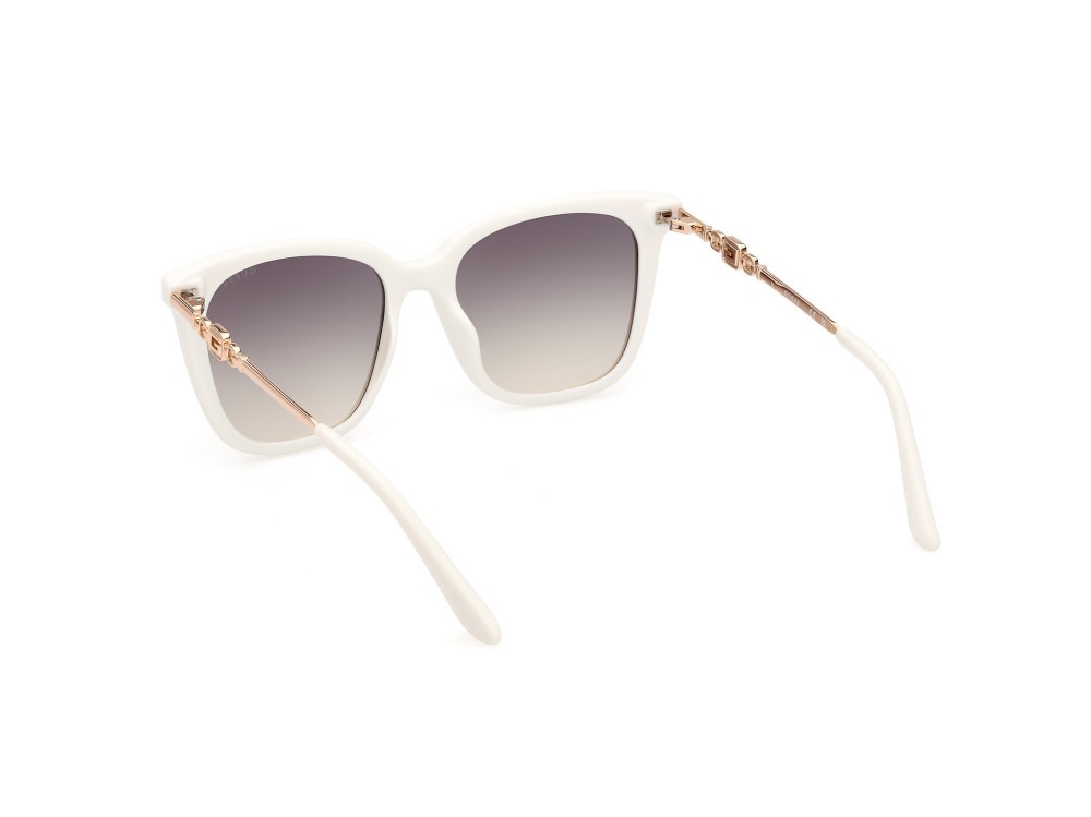 Occhiali da sole Guess GU7886 (21P) colore bianco  forma quadrato lenti verde grad.