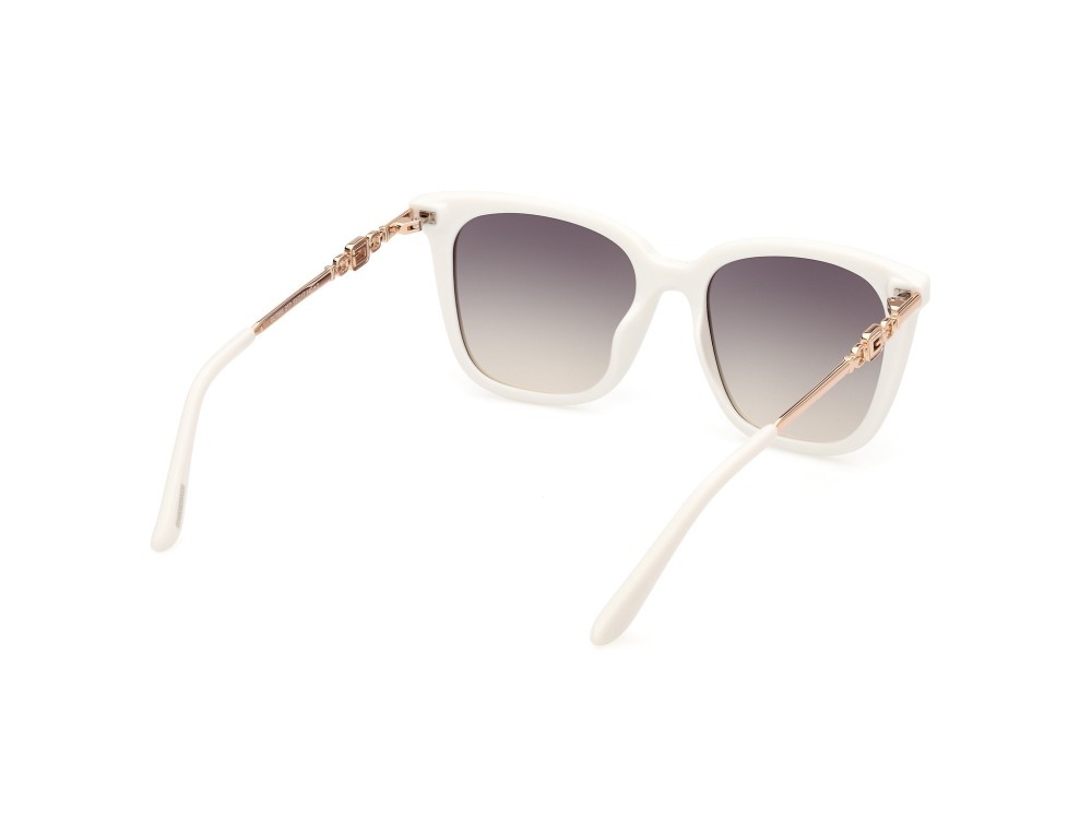 Occhiali da sole Guess GU7886 (21P) colore bianco  forma quadrato lenti verde grad.