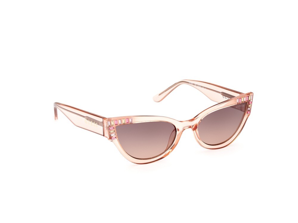 Sonnenbrillen Guess GU7901 (44F) farbe arancio  form cat-eye gläser marrone grad.