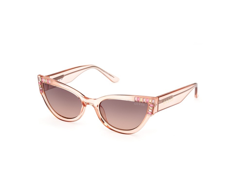 Sonnenbrillen Guess GU7901 (44F) farbe arancio  form cat-eye gläser marrone grad.