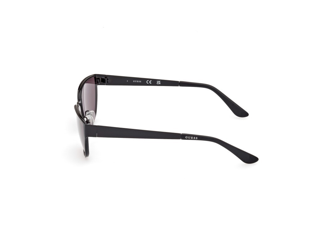 Sonnenbrillen Guess GU7903 (01A) farbe nero lucido form cat-eye gläser fumo