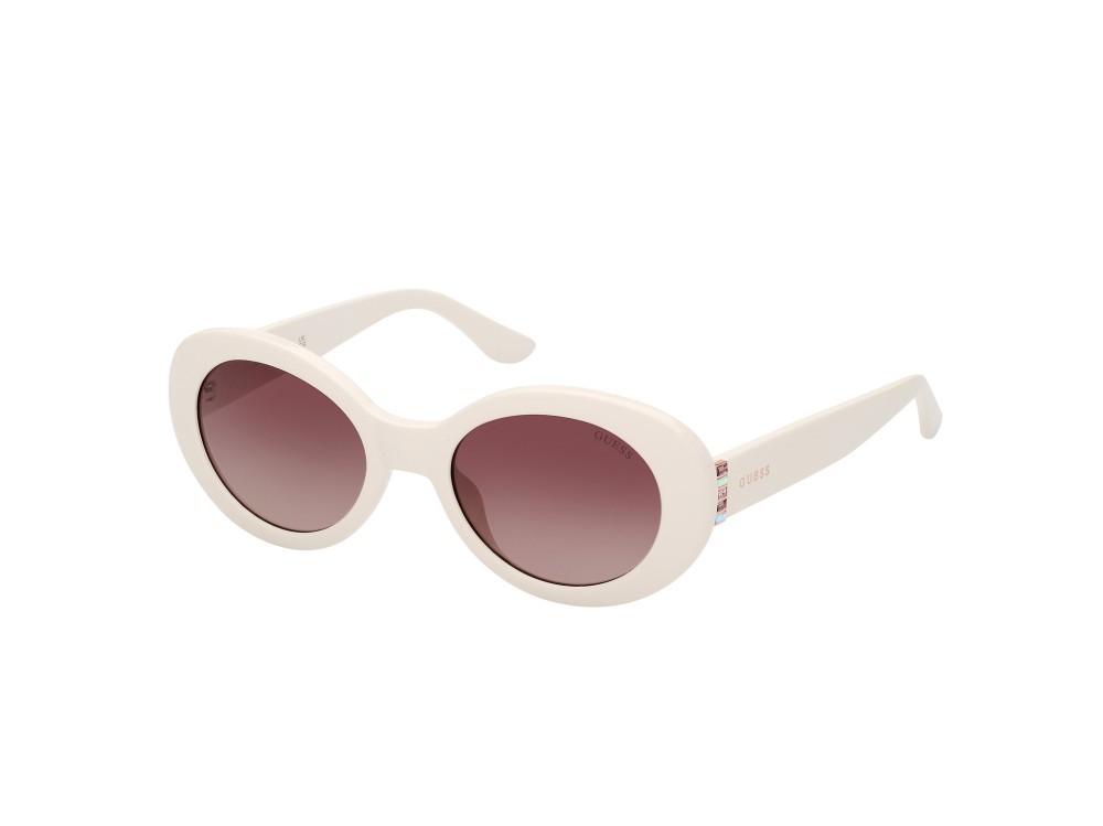 Sonnenbrillen Guess GU7904 (21F) farbe bianco  form oval gläser marrone grad.