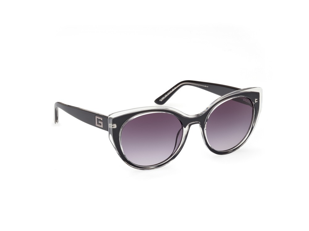 Sonnenbrillen Guess GU7909 (05B) farbe nero - cristallo form rund gläser fumo grad.
