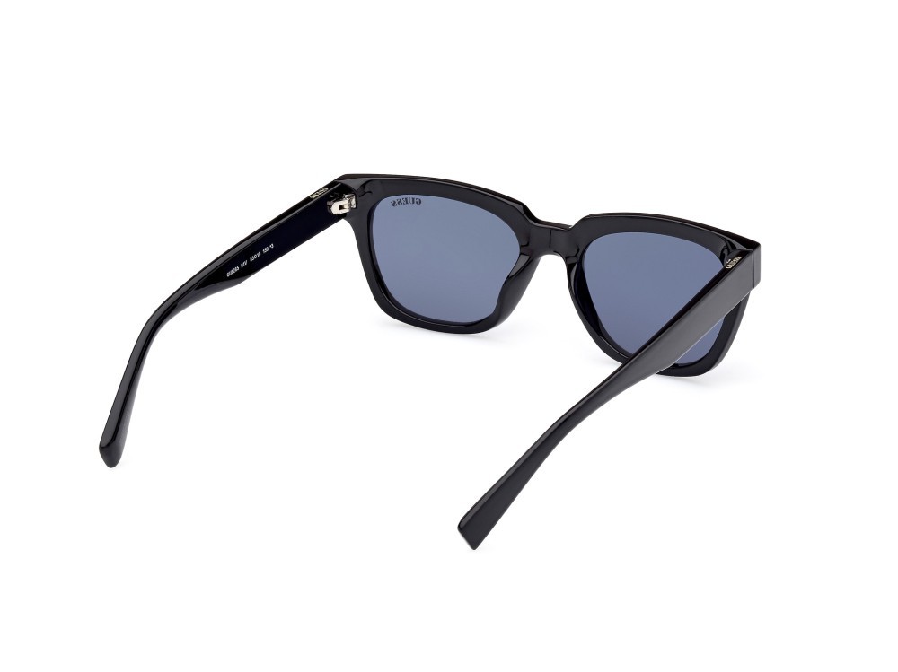 Sonnenbrillen Guess GU8265 (01V) farbe nero lucido form quadratisch gläser blu