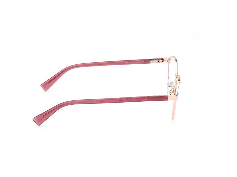 Brillen Guess GU8282 (028) farbe oro rosè lucido form rund 