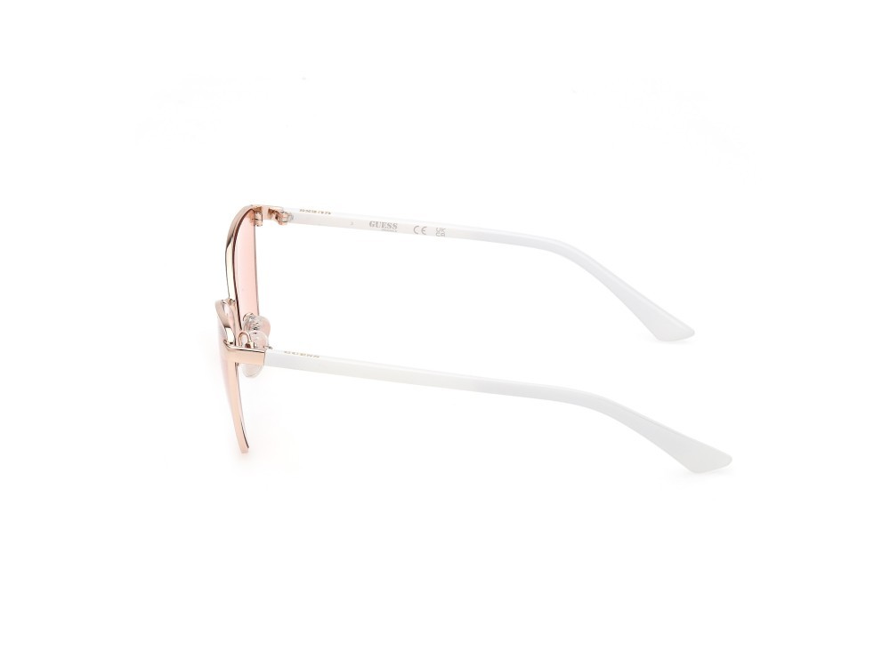 Sonnenbrillen Guess GU8286 (32E) farbe oro  form geometrisch gläser marrone